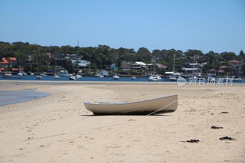 澳大利亚悉尼的Burraneer Cronulla海滩退潮